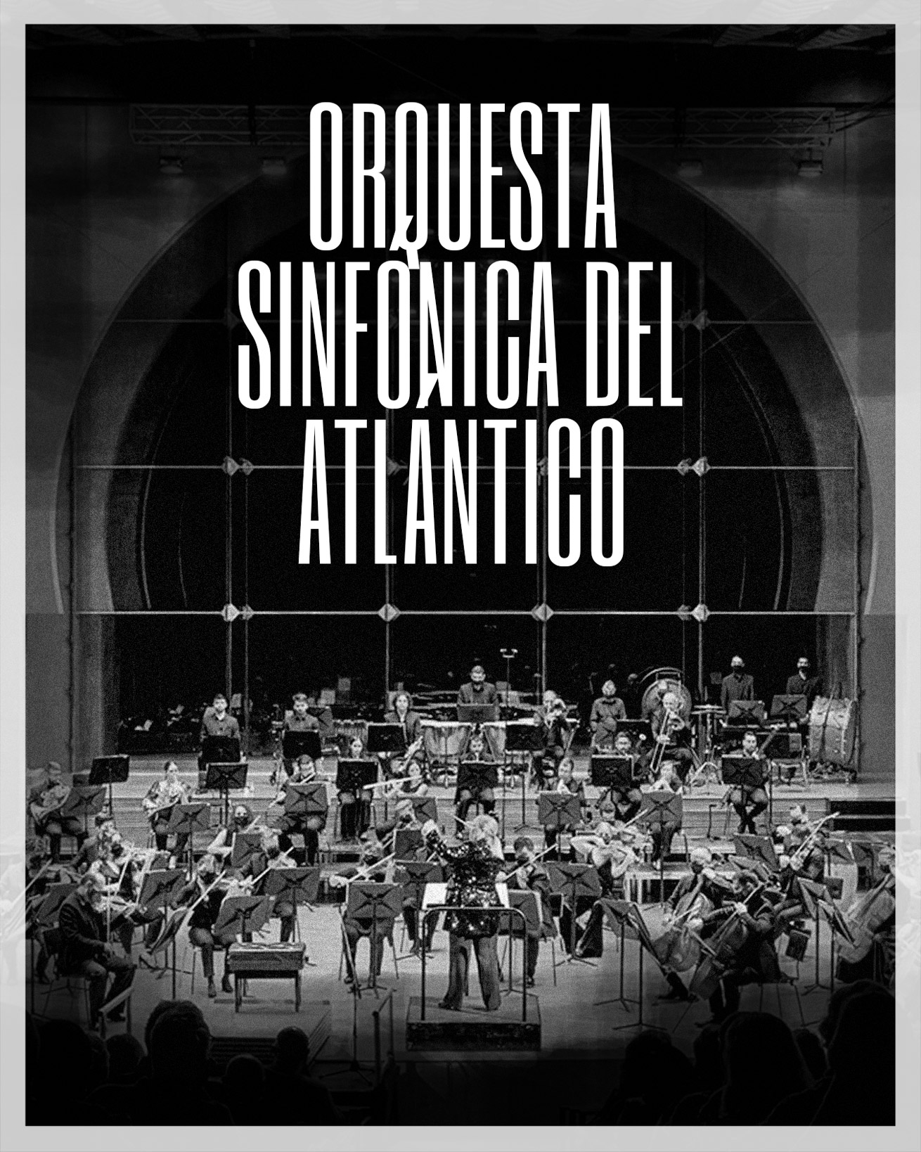 Orquesta Sinfónica del Atlántico en concierto, colaboradora de Anaga Classics, sello discográfico música clásica canaria